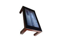 Layar Belajar Tahan Air Meja Kopi 43'' Kios Interaktif Multi-Touch Screen Gaming Smart Coffee Table