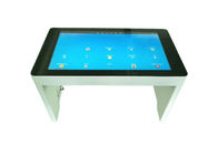 Iklan Kios Video HD Smart Touch Screen Coffee Table Dengan Capacitive Multi Touch
