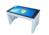 Iklan Kios Video HD Smart Touch Screen Coffee Table Dengan Capacitive Multi Touch