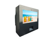 Tampilan Digital Luar Ruang TFT Layar LCD Dudukan Lantai Kecerahan Tinggi
