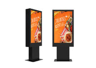 Floor Stand Kiosk Digital Signage Display Layar Iklan Digital Luar Ruangan Untuk Dijual