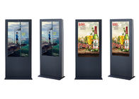 Harga Outdoor 55 Inch LCD Advertising Player jaringan berdiri di lantai digital Stand Outdoor LCD Advertising Signs