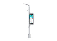 43 inci Outdoor Interactive Totem Android Monitor Lcd Digital Display 2500nits Advertising Signage Kiosk