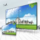 Dinding Definisi Tinggi 4 Layar LCD Dinding Video Sudut Visual Super Lebar