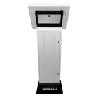 Infrared IR Touch Screen Monitor Floor Stand, Multimedia Free Standing Digital Signage