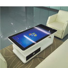 LCD Microsoft Surface Multi Touch Screen Table, Meja Kaca Layar Sentuh Definisi Tinggi Hotel