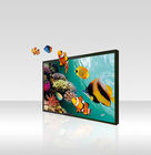 Cerdas Interaktif Glass Gratis 3D Display 4K 3840 * 2160 Resolusi Layar LCD