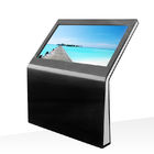 1080P 55 Inch Ukuran Besar WIFI Floor Stand Honrizontal Multi Touch Screen Informasi Kios Semua dalam Satu Komputer