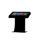 Meja Sentuh Interaktif Kecerahan Tinggi 43'', Kios Multi Touch Display Resolusi Full HD