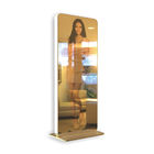 Indoor Standing Digital Signage Kiosk LCD Sihir Iklan Smart Touchscreen Mirror Kiosk