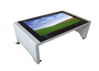 Meja sentuh kopi 43 inci dapat memainkan permainan meja / PCAP sentuh / meja sentuh layar sentuh interaktif