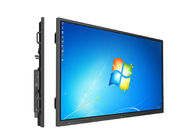 86 Inch IR Touch LCD Interaktif Smartboard Papan Tulis Panel Datar Dengan Komputer Built In I5