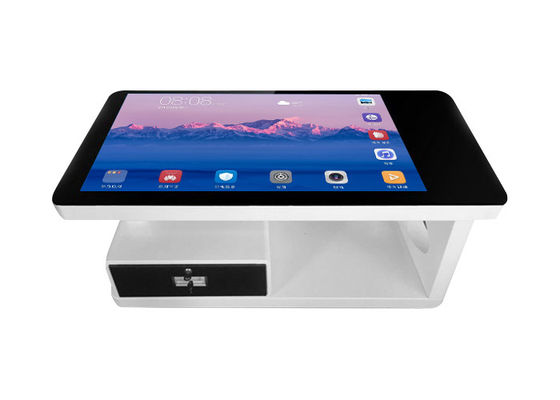 55'' Advertising Lcd Drawer Screen Interactive Touch Screen Smart Coffee Tables Game Table For Family