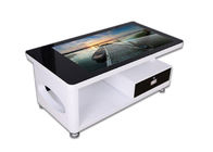 55 Inci Untuk Game/Iklan/Pameran LCD Interaktif Layar Sentuh Kapasitif Laci Digital Smart Touch Table