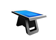 Meja Layar Multitouch LCD Cerdas Kustom Sentuh Meja Kopi Untuk Permainan Semua Dalam Satu Kios