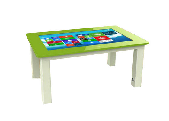 Lcd Interactive Smart Home Touch Screen Table Multi-Function Table Dengan Komputer Untuk Anak-Anak / Keluarga / Rapat