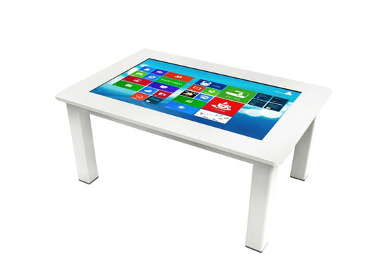 Lcd Interactive Smart Home Touch Screen Table Multi-Function Table Dengan Komputer Untuk Anak-Anak / Keluarga / Rapat