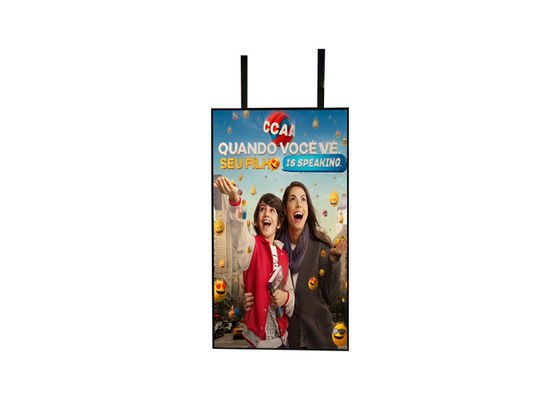 Outdoor 55 Inch Lcd Advertising Screen Floor Stand Advertising Digital Signage Displays