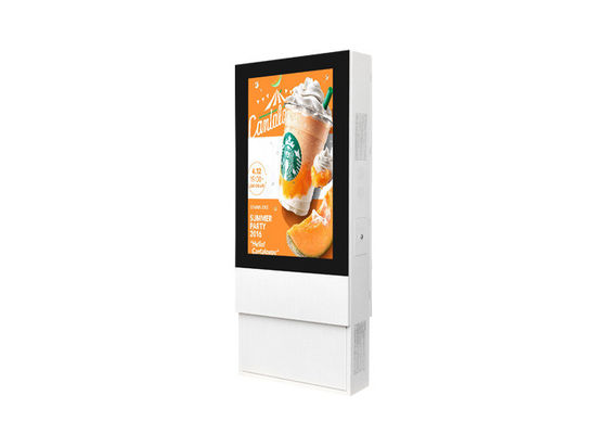 55 Inch Outdoor LCD Sign Board Tampilan HD Android / Windows Totem Advertisement Digital Signage Kiosk