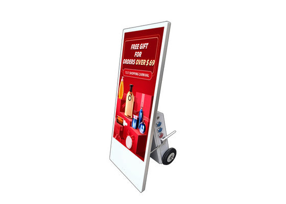 Layar LCD Cerdas 43 Inch Layar LCD &amp; Papan Pengontrol Untuk Floor Standing