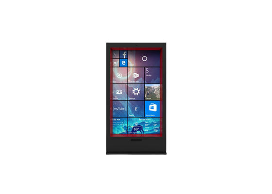Waterproof Outdoor 7*24 jam kerja 86 Inch Totem LCD Digital Signage and Display