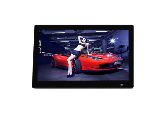 13 Inch Digital Photo Frame dengan Resolusi Tinggi dan 1G DDR / 16G Flash Memory Capacity