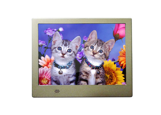NFT Wifi Foto Digital Elektronik Bingkai Kayu Persegi Layar Lcd Bingkai Tampilan Gambar Video Cerdas
