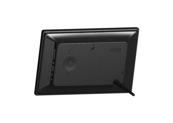 1500 mAh Baterai isi ulang 9 inci Aluminium Digital Photo Frame dengan MP4/Mov/Avi Video Format