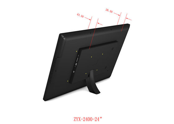 Bingkai foto digital Hitam/Putih 24 inci paling baik dibeli Video Displayer dengan Fungsi WiFi