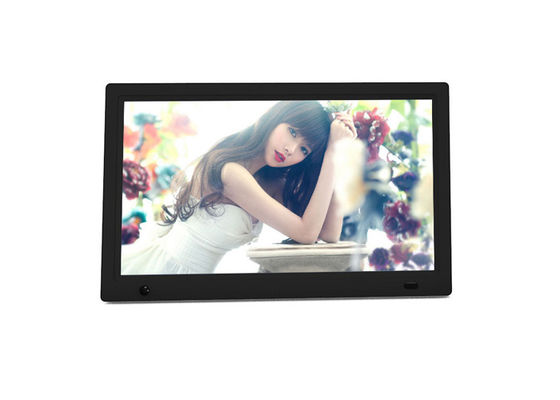 13 Inch HD Video MP3 Human Sensor Android LCD Digital Photo Frame dengan 100-240V Power Supply dan Logo Disesuaikan