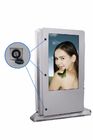 55 &amp;#39;&amp;#39; IP65 Outdoor Standing Touch Kiosk LCD Monitor Signage 1500 nits Road Sign Stasiun Bus Periklanan