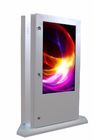55 &amp;#39;&amp;#39; IP65 Outdoor Standing Touch Kiosk LCD Monitor Signage 1500 nits Road Sign Stasiun Bus Periklanan