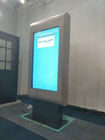65 Inch Interactive Digital Display Screens, Lantai Berdiri Tampilan Monitor Outdoor