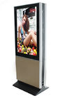 Customized 43 Inch Outdoor Touch Screen Kiosk 1920 * 1080 Resolusi Built - In HD Audio