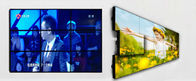 Panel LCD Video Ultra Tipis 4K LCD Built - In Speakers Remote Control yang Didukung