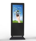 Anti Glare Floor Standing Touch Screen Kiosk, Restaurant Digital Signage Dustproof