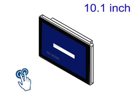 10.1-Inch Embedded Touch Screen Kiosks untuk terminal medis Mesin pembayaran peralatan industri