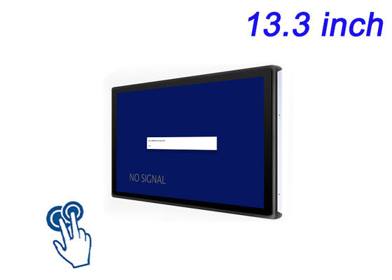 13.3-Inch Touch Embedded Monitor untuk tampilan interaktif, sistem ritel, peralatan pintar, dan signage digital