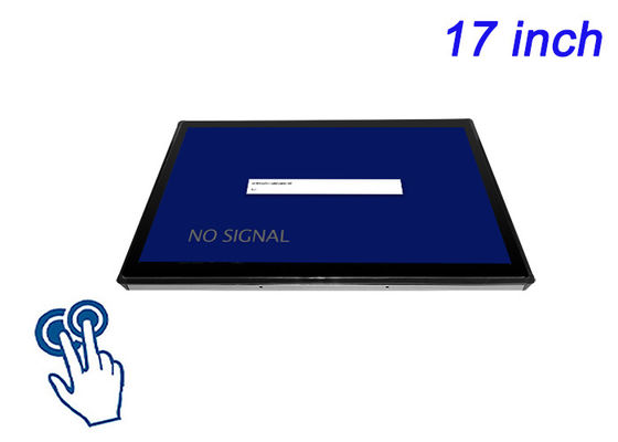 Layar tertanam sentuh 17 inci untuk sistem kontrol manufaktur, instrumen laboratorium, terminal publik, dan panel HMI