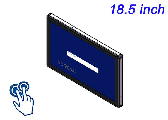 18.5-Inch Touch Embedded Monitor untuk Peralatan Kebugaran, Kios Informasi, Tampilan Wayfinding, dan Antarmuka Transportasi