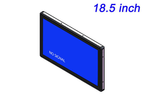 18.5-Inch Embedded Monitor untuk konsol kebugaran, tampilan Wayfinding, mesin penjual otomatis, dan sistem hiburan