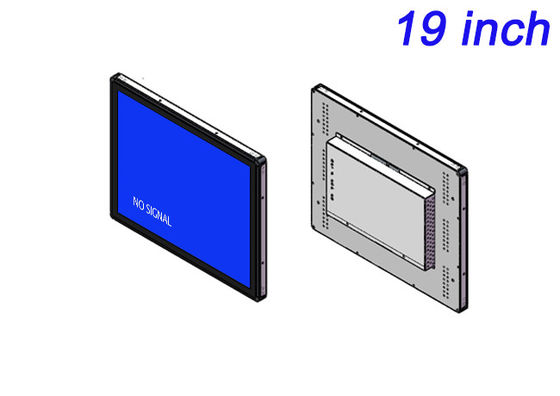 19 Inch Embedded Monitor untuk Panel Keamanan, Peralatan Industri, Tampilan Medis, dan Kios Informasi Publik