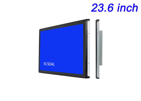 23.6 Inch Embedded Monitor untuk Diagnosis Medis, Peralatan Minyak dan Gas, Sistem Kontrol Produksi, dan Ruang Komando