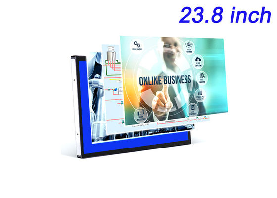23.8 Inci Embedded Monitor untuk tampilan medis, antarmuka peralatan industri, panel rumah pintar, dan terminal informasi publik