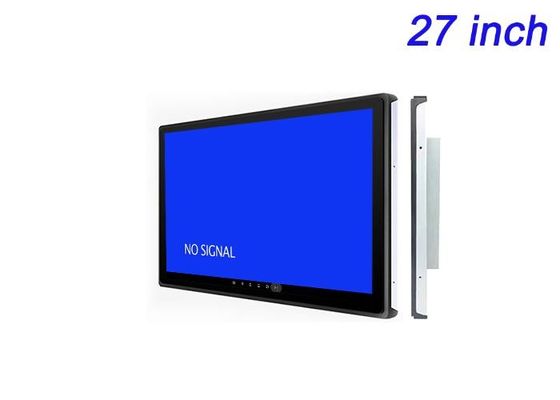 27 Inci Embedded Monitor untuk Periklanan Digital, Operasi Logistik, Tampilan Transportasi Umum, dan Panel Pameran