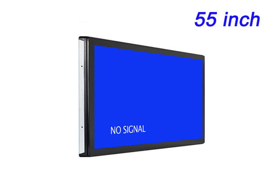 55-Inch Embedded Monitor untuk Periklanan Ritel, Hub Transportasi, Dashboard Industri Berskala Besar, dan Tampilan Stadion