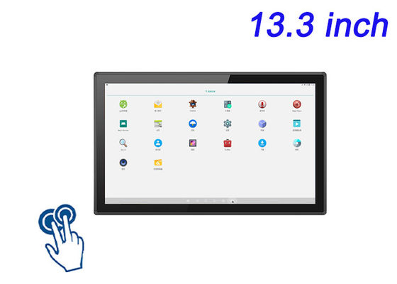 13.3-Inch Android Touch Embedded Monitor untuk Retail Display, Sistem Kontrol Industri, Smart Home Hub, dan Digital Signage