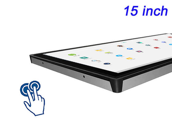 15 inci Android Embedded Touch Screen untuk Sistem Keamanan, Otomasi Gudang, Mesin Penjual otomatis, dan Antarmuka Transportasi
