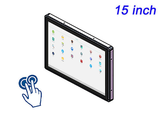15 inci Android Embedded Touch Screen untuk Sistem Keamanan, Otomasi Gudang, Mesin Penjual otomatis, dan Antarmuka Transportasi