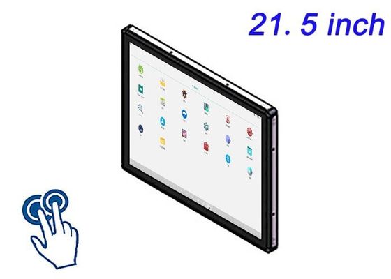 21.5 inci Android Embedded Touch Screen untuk menu interaktif, tampilan pelatihan perusahaan, solusi perhotelan, dan terminal informasi publik